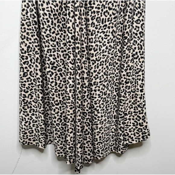 MICHAEL MICHAEL KORS Womens Brown Chetah Twist Front Chain Straps Maxi Dress S - Picture 9 of 16